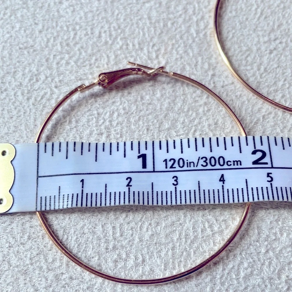 NEW Gold hoops
